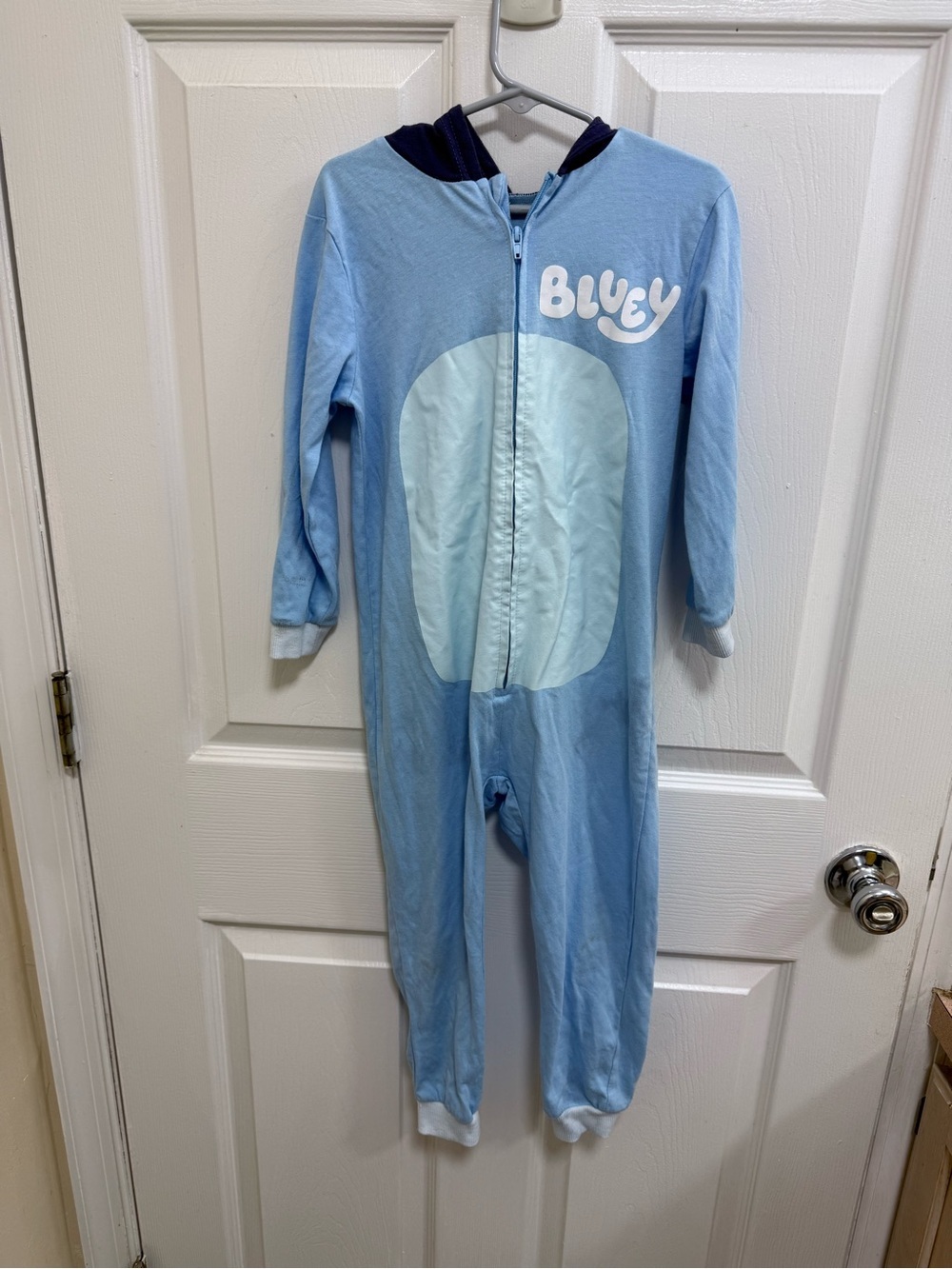 Bluey Zip Up Cosplay Coverall, Size 5T